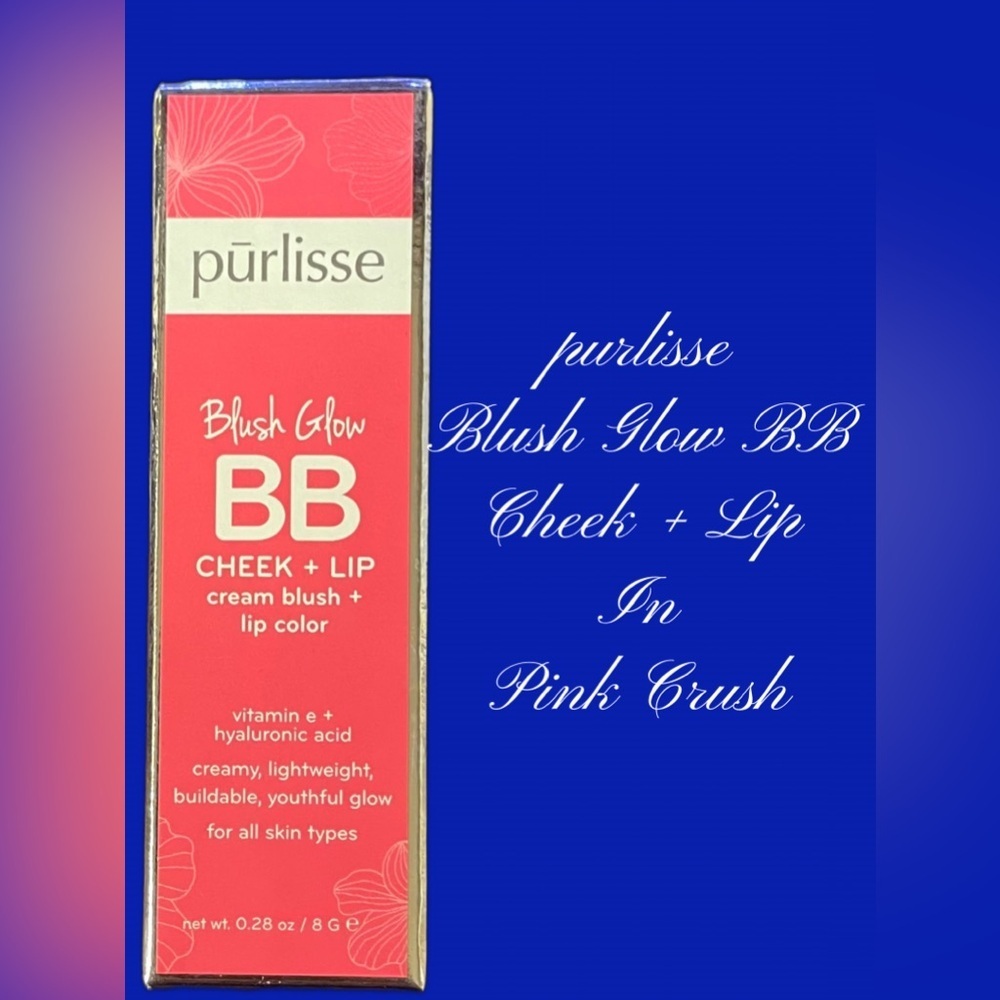 PURLISSE BEAUTY Blush Glow BB Cheek + Lip in Pink Crush